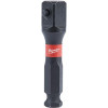 Milwaukee Tool SHOCKWAVE Lineman's 7/16" to 1/2" Impact Socket Adapter