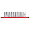 Milwaukee Tool 12pc 3/8 inch Drive 12-Point Deep Well SAE Socket Set
