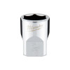 Milwaukee Tool 3/8" Drive 5/8" SAE 6-Point Socket with FOUR FLAT Sides, Vanadium Steel, Chrome