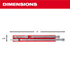 Milwaukee Tool 4pc 1/2" Drive Extension Set