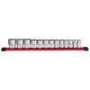 Milwaukee Tool 13pc 1/2 inch Drive 12-Point SAE Socket Set