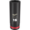 Milwaukee Tool SHOCKWAVE Impact Duty 3/8"Drive 14MM Deep 6 Point Socket