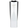 Milwaukee Tool 1/2" Drive 19MM Metric 6-Point Deep Socket with FOUR FLAT Sides, Vanadium Steel, Chrome