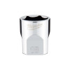 Milwaukee Tool 3/8" Drive 18mm Metric 6-Point Socket with FOUR FLAT Sides, Vanadium Steel, Chrome