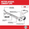 Milwaukee Tool 7/8" Flex Head Ratcheting Combination Wrench