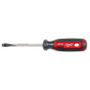 Milwaukee Tool 1/4" Slotted 4" Cushion Grip Screwdriver (USA)