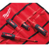 Milwaukee Tool 4 PC 1000V Insulated Screwdriver Set w/ Roll Pouch