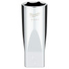 Milwaukee Tool 1/2" Drive 15/16" SAE 6-Point Deep Socket with FOUR FLAT Sides, Vanadium Steel, Chrome