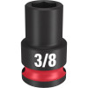 Milwaukee Tool SHOCKWAVE Impact Duty 3/8" Drive 3/8" Standard 6 Point Socket