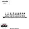Milwaukee Tool 3/8 Inch Drive Triple Square Bit Socket Set - 12 Piece