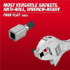 Milwaukee Tool 3/8 Inch Drive Triple Square Bit Socket Set - 12 Piece