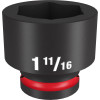 Milwaukee Tool SHOCKWAVE Impact Duty 3/4"Drive 1-11/16" Standard 6 Point Socket