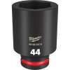Milwaukee Tool SHOCKWAVE Impact Duty 3/4"Drive 44MM Deep 6 Point Socket
