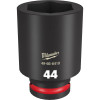 Milwaukee Tool SHOCKWAVE Impact Duty 3/4"Drive 44MM Deep 6 Point Socket