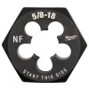 Milwaukee Tool 5/8"-18 NF 1-7/16" Hex Threading Die