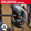 Milwaukee Tool SHOCKWAVE Impact Duty 1/4 Inch and 5/16 Inch x 6 Inch QUIK-CLEAR 2-in-1 Magnetic Nut Driver