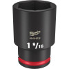 Milwaukee Tool SHOCKWAVE Impact Duty 1/2"Drive 1-9/16" Deep 6 Point Socket