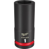 Milwaukee Tool SHOCKWAVE Impact Duty 3/4"Drive 1" Deep 6 Point Socket