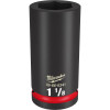 Milwaukee Tool SHOCKWAVE Impact Duty 3/4"Drive 1-1/8" Deep 6 Point Socket