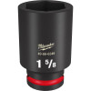 Milwaukee Tool SHOCKWAVE Impact Duty 3/4"Drive 1-5/8" Deep 6 Point Socket