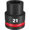 Milwaukee Tool SHOCKWAVE Impact Duty 3/4"Drive 21MM Standard 6 Point Socket