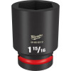 Milwaukee Tool SHOCKWAVE Impact Duty 1"Drive 1-15/16" Deep 6 Point Socket
