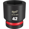 Milwaukee Tool SHOCKWAVE Impact Duty 1"Drive 42MM Standard 6 Point Socket