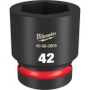 Milwaukee Tool SHOCKWAVE Impact Duty 1"Drive 42MM Standard 6 Point Socket