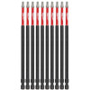 Milwaukee Tool SHOCKWAVE 6" Impact Torx T25 Power Bits (10 Pk)