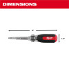 Milwaukee Tool 13-in-1 Magnetic Multi-Bit Screwdriver
