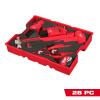 Milwaukee Tool 28 Piece Hex Key and Hammer Set with Tray for PACKOUT Drawers