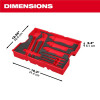 Milwaukee Tool 28 Piece Hex Key and Hammer Set with Tray for PACKOUT Drawers
