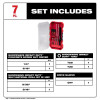 Milwaukee Tool 7 PC SHOCKWAVE Impact Duty Carbide Multi-Material Drill Bit Concrete Screw Install Set