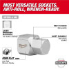 Milwaukee Tool 1/4 Inch Drive 10mm Low-Profile Hex Bit Socket
