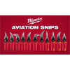 Milwaukee Tool 2-PC OFFSET AVIATION FORGED BLADE SNIP L/R SET