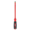 Milwaukee Tool 3/8" Slotted - 8" 1000V Insulated Screwdriver