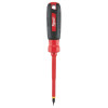 Milwaukee Tool 3/16" Cabinet - 4" 1000V Insulated Screwdriver