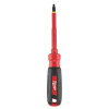 Milwaukee Tool #2 ECX - 4" 1000V Insulated Screwdriver