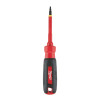 Milwaukee Tool #1 Square - 3" 1000V Insulated Screwdriver