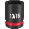 Milwaukee Tool SHOCKWAVE Impact Duty 1/2"Drive 13/16" Standard 6 Point Socket