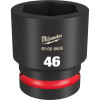 Milwaukee Tool SHOCKWAVE Impact Duty 1"Drive 46MM Standard 6 Point Socket