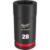 Milwaukee Tool SHOCKWAVE Impact Duty 3/4"Drive 28MM Deep 6 Point Socket