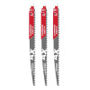 Milwaukee Tool 12" 3 TPI The AX with Carbide Teeth for Pruning & Clean Wood SAWZALL Blade 3PK