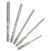 Milwaukee Tool SDS-PLUS 4CT MX4 5 PC KIT