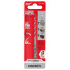 Milwaukee Tool 3/16" x 2" x 4" SHOCKWAVE Impact Duty Carbide Hammer Drill Bit