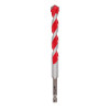 Milwaukee Tool 1/2" x 4" x 6" SHOCKWAVE Impact Duty Carbide Hammer Drill Bits with POWER TIP - Bulk 25 PK