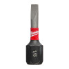 Milwaukee Tool SHOCKWAVE Impact Slotted 1/8" Insert Bits (2PK)