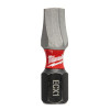 Milwaukee Tool SHOCKWAVE Impact ECX 1 Insert Bits (Bulk 25)