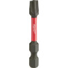 Milwaukee Tool SHOCKWAVE 2" Impact ECX 1 Power Bits (Bulk 25)