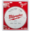 Milwaukee Tool 10" 80T Ultra Fine Finish Circular Saw Blade